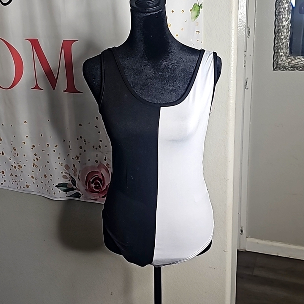 Black and White Bodysuit